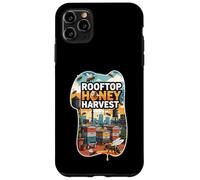 Rooftop Honey Harvest Urban Beekeeping Design Carcasa para iPhone 11 Pro MAX