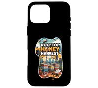 Rooftop Honey Harvest Urban Beekeeping Design Carcasa para iPhone 16 Pro MAX