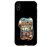 Rooftop Honey Harvest Urban Beekeeping Design Carcasa para iPhone XS MAX