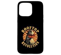 Rooftop Revolution Urban Farming Gallina Carcasa para iPhone 15 Pro Max