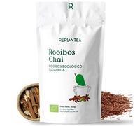 ROOIBOS CHAI Orgánico 100g (50 Tazas) | Chai Rooibos sin Teína | TE ROOIBOS CANELA, Anís, Cardamomo REPLANTEA®