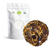 Rooibos de Mango y Naranja a Granel - My Tea Moments - Cultivo Sostenible - Ingredientes Naturales: Aciano, Albaricoque, Caléndula, Mango, Naranja, Rosa. (Grande, 200, gramo)