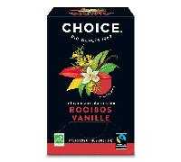 Rooibos de vainilla orgánico Choice 17 bolsitas