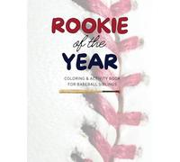 Rookie of the Year: Coloring & Activity Book for Baseball Siblings