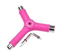 Rookie Rollerskate Multi Tool Accesorios de Tabla, Unisex adulto, Pink (Rosa), Talla Única