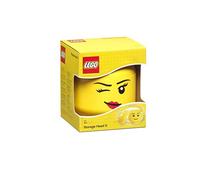 LEGO Cabeza para almacenamiento (pequeña, guiño)