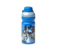 LEGO City: Botella de agua de plástico - 390 ml