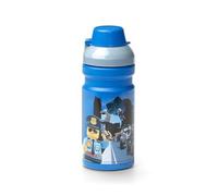 LEGO City: Botella de agua de plástico - 390 ml
