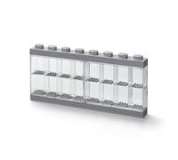 Room Copenhagen Caja expositora para 16 Minifiguras de Lego, Contenedor apilable para Pared o Escritorio, Gris, Grande