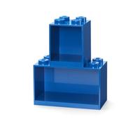 Room Copenhagen Conjunto de estantes Tipo Bloques Lego, 2 Unidades, Azul, One Size