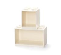 Room Copenhagen Conjunto de estantes Tipo Bloques Lego, 2 Unidades, Blanco, One Size (41171735)