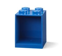 Room Copenhagen Estantería de Bloques Lego 4 Elementos, Azul, 4 ladrillo