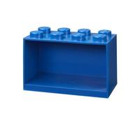 Room Copenhagen Estantería de Bloques Lego 8 Elementos, Azul, 8 ladrillo