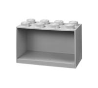 LEGO Ladrillo-Estantería de 8 Espigas (gris)