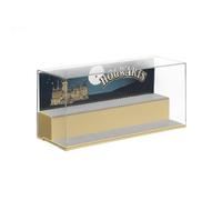 Room Copenhagen Estuche Lego Play & Display con Baseplates Grises: Solución de Almacenamiento y Exhibición para Sets y Minifiguras Lego, Decoración para el Hogar, Harry Potter Hogwarts