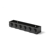 ROOM COPENHAGEN LEGO Book Rack - Almacenamiento decorativo de estantera flotante - Negro (41121733)