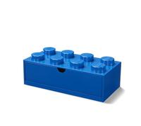 Room Copenhagen LEGO - Cajón apilable de escritorio con 8 perillas, color azul