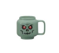 Room Copenhagen LEGO - Taza de cerámica pequeña (225 ml), diseño de esqueleto verde