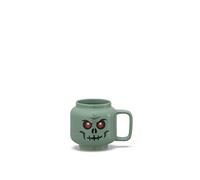 Room Copenhagen LEGO - Taza de cerámica pequeña (225 ml), diseño de esqueleto verde