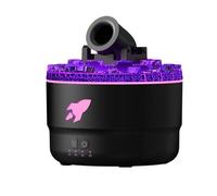 Room Diffusers for Home, Turret Fire Mist Humidificar, Flame Air Diffuser with 7 Colors Volcano Light, temporizador y protección automática, Perfect for Bedroom AmbianceTurret Fire Mist Humidificar