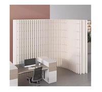 Room Divider Indoor Room Dividers Screen,6-16 Ft Retractable Kraft Paper Room Divider Decoration Wall Partitions Folding Privacy Screen For Room Separation,White-5X2.8 M/,White-5X2.8 M/16.4X9.19 Ft