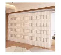 Room Divider Kraft Paper Room Divider Folding Privacy Screens For Home Office, 6-16Ft Retractable Room Divider Partition Freestanding Decorative Wall,White-5X2 M/16.4X6.5,White-5X2 M/16.4X6.56 Ft