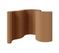 Room Dividers Folding Portable Room Divider, Lightweight Paper Panel Privacy Screen, Indoor Decorative Wall Partition For Living Rooms Bedrooms And Offices Space Separati,Brown-100~200Cmx200Cm