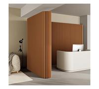 Room Dividers Panels, Panel Screens Folding Portable Privacy Screen Room Divider For Home Office, Modern Art Deco Room Separator Temporary Wall Partition For Living Room,Brown-400X210Cm/13.12X6.88Ft