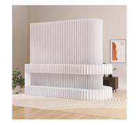 Room Dividers Panels, Panel Screens Folding Portable Room Divider With Shelves, Lightweight And Flexible Privacy Screen Decorative Wall Partition For Home Living Room Bed,One Color-L 150X H 180 Cm/59