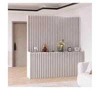 Room Dividers Panels,Panel Screens Folding Room Divider Panel Screen,Flexible Adjustable Room Partition With Shelves,Portable Privacy Screen Wall Divider For Home Hotel O,White-L150 X W36 X H160 Cm