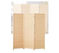 Room Dividers Panels, Short Room Partition,Light-Blocking And Breathable Partition,Indoor Foldable Privacy Screen,Independent Partition,For Home Office Kindergarten,Brown,Brown-120X40Cm-3 Panels