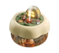 Room Humidifier For Bedroom - ABS, Smart Quiet Portable Air Accessory | 400 ml Indoor Plant Humidifier, Portable For Elderly, Kids, Plants, Nursery, Office, Sleep, Cold, Cough, Night, Hotel, Car, Desk
