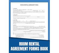 Room Rental Agreement Forms Book: Standard Tenancy Contracts of Lease Between Landlord/Principal Tenant and Renters | Protect Rights, Define Responsibilities, and Ensure Legal Compliance.