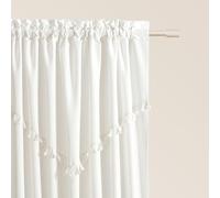 ROOM99 Cortina con Cinta fruncidora Chloe 140 x 250 cm de Ancho x Alto Cortinas correderas Modernas para salón, Dormitorio, Color Crudo, 1 Unidad