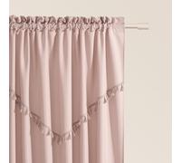 ROOM99 Cortina con Cinta fruncidora Chloe 140 x 280 cm de Ancho x Alto Cortinas correderas Modernas Cortinas para salón Dormitorio Rosa Polvo 1 Unidad