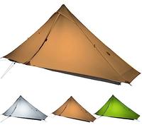 ROOMEDAL 3F UL Gear Lanshan PRO Lanshan - Tienda de campaña ultraligera para 3 estaciones para 1 persona, tiendas profesionales impermeables para camping, senderismo, kayak, escalada, senderismo