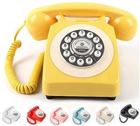 ROOMEDAL Libro de invitados de audio, teléfono de boda, graba mensajes de audio personalizados con libro de invitados, teléfono retro, libro de invitados para boda, fiesta de cumpleaños, confesión,