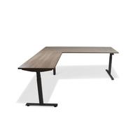 Roomforthenew Escritorio Esquinero Eléctrico