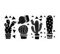 RoomMates - Adhesivo Decorativo para Pared, Tela, Verde, 4 Hojas, 22,86 x 17,38 cm