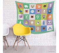 RoomMates Bandera de Nintendo Animal Crossing Tapestry