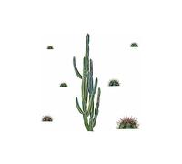 RoomMates Calcomanías gigantes de pared de cactus para despegar y pegar