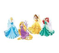 RoomMates Disney Princesas y Castillos - Pegatinas gigantes de pared, vinilo, 105,6 x 49,7 x 105,6 cm