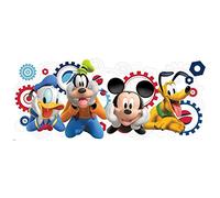 RoomMates Pegatinas de Pared Mickey, Donald, Pluto y Goofy Gigante, Multicolor, Grande