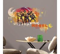 RoomMates Pegatinas de Pared Rebels. Estilo Acuarela (3 Elementos)