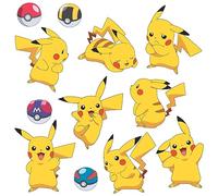 RoomMates Pokemon Pikachu Peel and Stick Wall Decals - RMK3596SCS, Multi