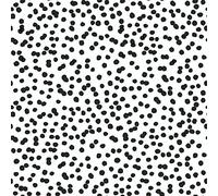 RoomMates RMK11406WP - Papel pintado de confeti blanco y negro