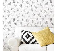 RoomMates RMK12398RL Jurassic World Dinosaurs - Papel pintado para despegar y pegar