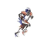 RoomMates RMK2572GM - Adhesivo gigante reposicionable de jugador de fútbol, multicolor, 69,85 cm, 95,25 cm