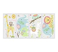RoomMates RMK3542SCS Calcomanía para Paredes, carbón, 4 Blätter-15 Teile-22,9 x 44,1 cm