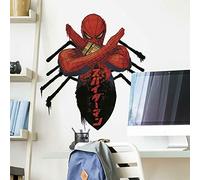 RoomMates RMK4647GM Calcomanías de Pared para despegar y Pegar, Rojo, Negro, Azul